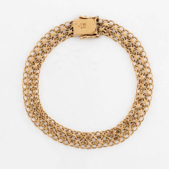 X-länk Armband 18k