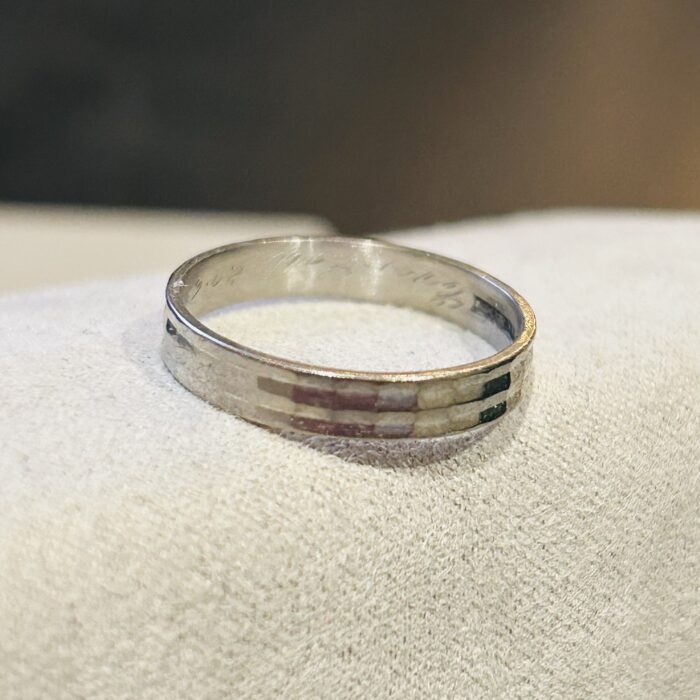 18k Vitguld Ring